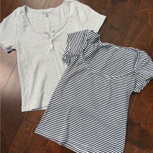 Brandy Melville Striped Tops